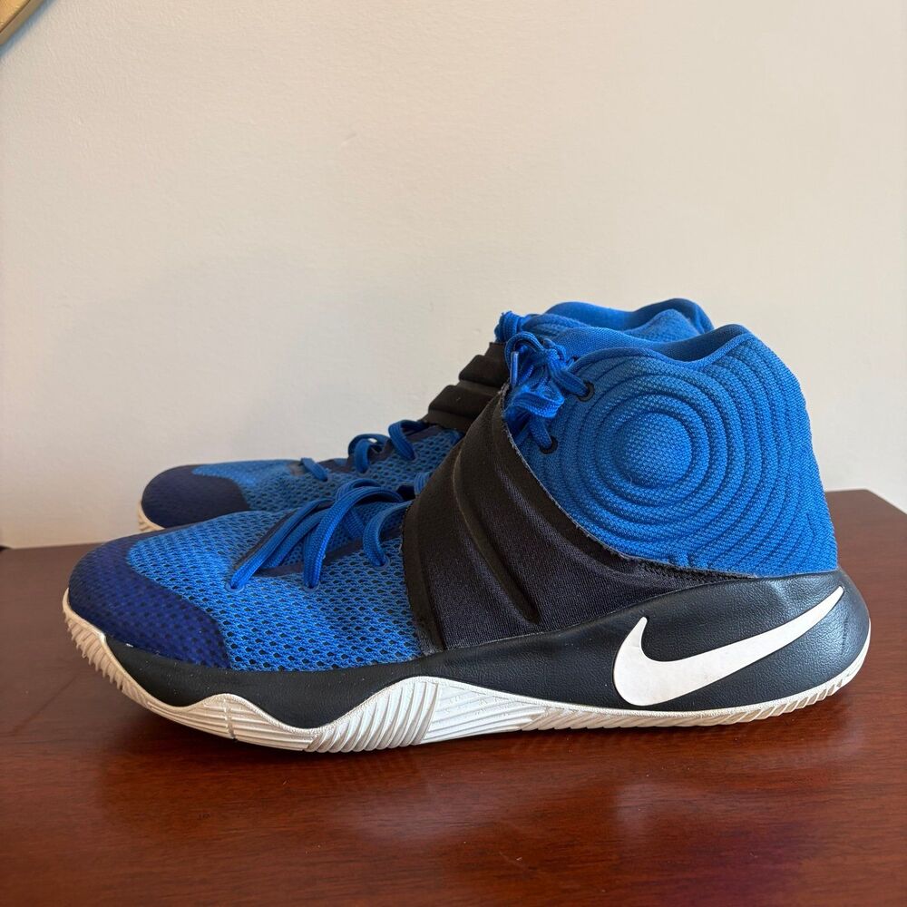 Nike Kyrie 2 Brotherhood Duke Blue Black Basketball Shoes Mens 16 819583-444 - Picture 3 of 8